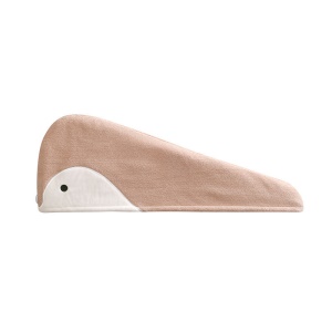 Shuxue Bonnet de séchage des Cheveux Serviette enveloppé corail velours absorbant