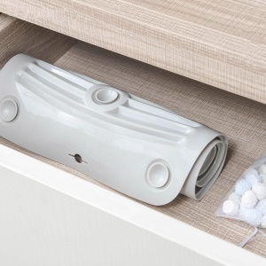 Planche à laver pliable en plastique ventouse adsorption antidérapante gris