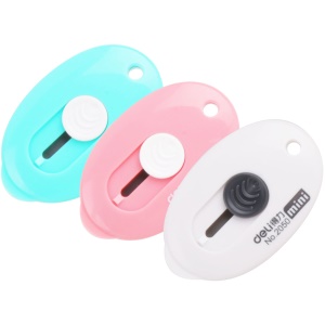 Deli 2050 mini couteau de poche trou à porte-clé