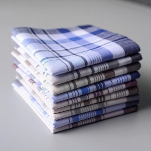 Mouchoir en coton absorbant la transpiration 38 * 38cm