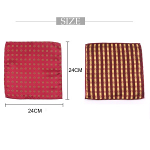 Mouchoir de poche en polyester