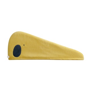 Shuxue Bonnet de séchage des Cheveux Serviette enveloppé corail velours absorbant