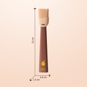 Brosse alimentaire Brosse en silicone Poignée isolée amovible