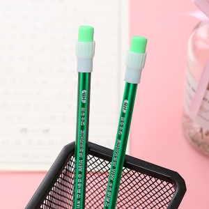 Crayon HB avec gomme intégrée