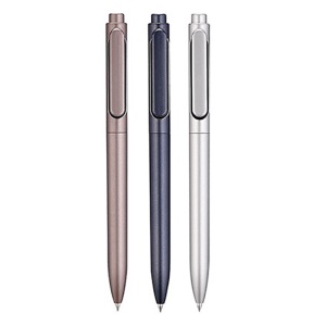 Deli A12 stylo à billet à pression-ressort noir 0.5mm