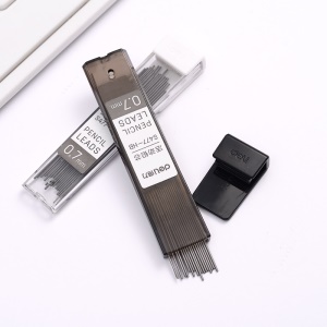 Deli S477/S476 Recharges pour crayon rétractable HB 0.7/0.5 mm