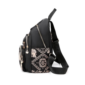 Sac à dos fille de grande capacité tissu Oxford en Toile