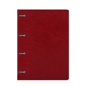 Cahier à feuilles mobiles B5 avec couverture en cuir PU épaissi 100 pages