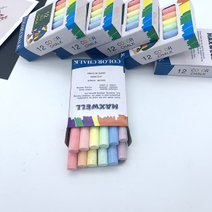 Craie de couleur 12 pièces/boîte