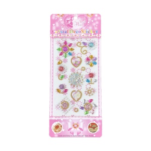 Autocollant cristal perle résine