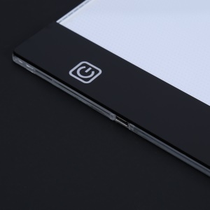 LED Tablette lumineuse A4 en acrylique avec câble USB