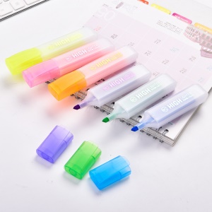 Deli S628 Marqueurs fluorescents  Set de 6 pcs