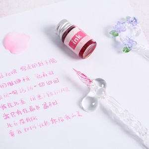 Stylo en verre contenant 15 ml d'encre