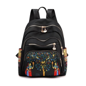 Sac à dos fille de grande capacité tissu Oxford en Toile