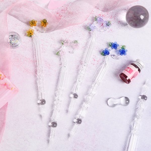 Stylo en verre contenant 15 ml d'encre