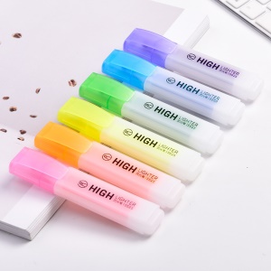 Deli S628 Marqueurs fluorescents  Set de 6 pcs