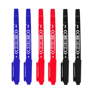 Marqueur stylo de dessin à double tête étanche 10 pièces/boîte