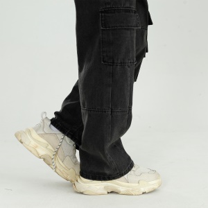 Jean homme  amle noir en coton