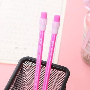 Crayon HB avec gomme intégrée