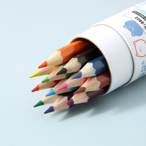 Ensemble de 12 crayons de couleur Ryoyo de 3.5 pouces pour écoliers