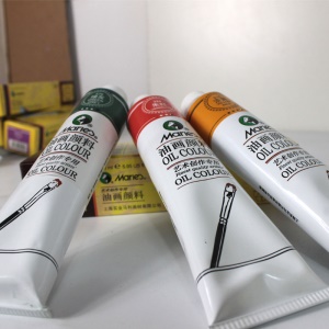 Ensemble de peinture gouache à l'huile Marise en tube d'aluminium 170ML
