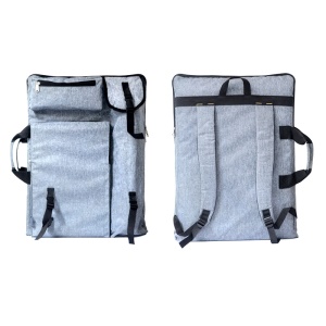 Sac de planche à dessin double épaule dos 4K multifonction portatif étanche