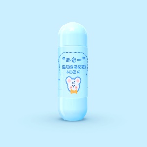 Correcteur en liquide de papier thermique 2 en 1 et couteau de déballage 20ml