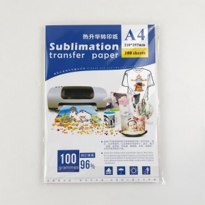 Papier transfert A4 sublimé à chaud et clair