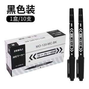 Marqueur stylo de dessin à double tête étanche 10 pièces/boîte