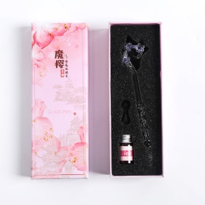 Stylo en verre contenant 15 ml d'encre