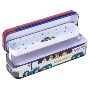 Boîte à instruments scolaires scolaire multi-couches en  Métal multifonctionnel  Grande capacité Deli 70854