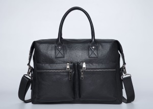 Sac porte-documents pour hommes en cuir de vache
