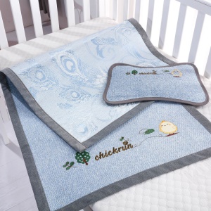 Tapis de couchage pour lit de bébé à double face 60 * 120cm