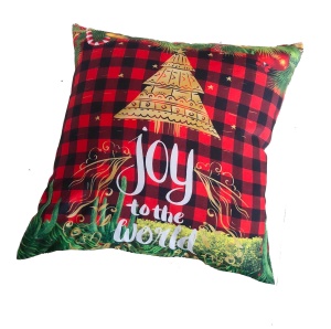 Taie d'oreiller imprimée de Noël