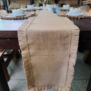 Chemin de table nappe de table en dentelle