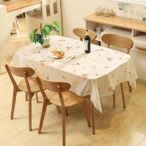 Nappe pour table basse rectangulaire Résistant à l'eau et à l'huile et non lavable