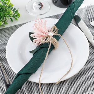 Serviette de restaurant décoration de  Saint-Valentin