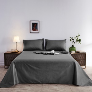 Draps et taie d'oreiller en coton multicolore disponible