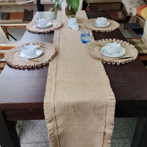 Chemin de table nappe de table en dentelle