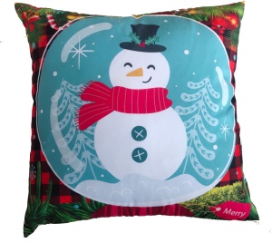 Taie d'oreiller imprimée de Noël