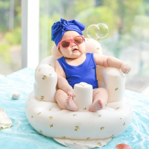 Chaise gonflable pour bébé pliable