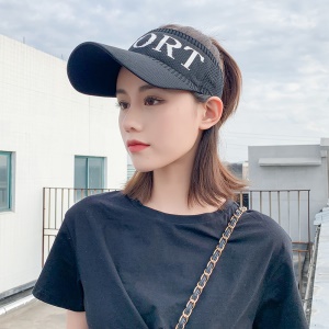 Casquette de protection solaire pour femme style de sport en plein air casquette tricot