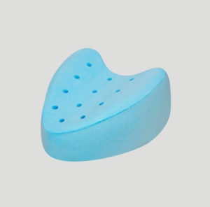 Oreiller de genou pour femme enceinte en forme de cœur