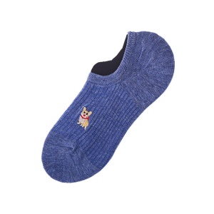 Chaussettes courtes pour femmes respirant et antidérapant