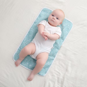 coussinet hygiéniques Portable Double face Imperméable Lavable pour nouveau-nés
