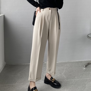 Pantalon de costume casual femme