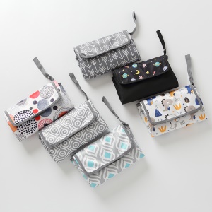 Ceinture de fixation en polyester étanche, lavable, portable et pliable pour bébé