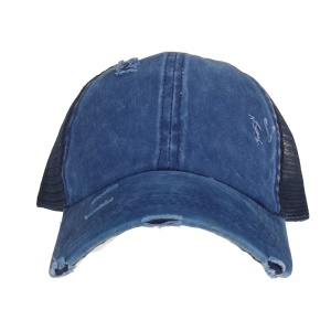 Casquette de baseball en denim