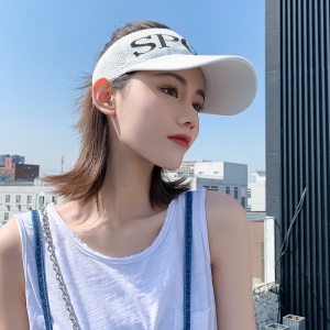Casquette de protection solaire pour femme style de sport en plein air casquette tricot