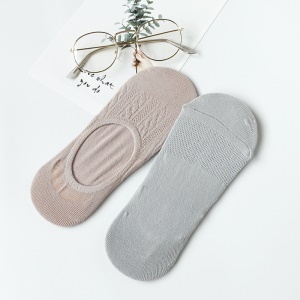 Chaussettes courtes pour femmes respirant et antidérapant